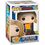 Marvel - bobble head pop n 444 - captain marvel with lunch box