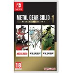 Metal gear solid : master collection vol. 1 switch