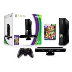 Microsoft xbox 360 s - console de jeux - noir mat - kinect adventures - avec kinect