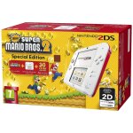 Nintendo 2ds blanc et rouge + new super mario bros. 2 - edition sp�ciale