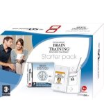 Nintendo ds lite blanche + programme d'entrainement c�r�bral du dr. kawashima