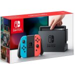 Console nintendo switch 2017 avec joy - con rouge fluorescent et bleu n�on