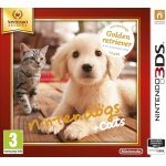 Nintendogs & cats - golden retriver & ses nouveaux amis 3ds