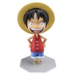 One piece - p. o. p. - excellent model mild figurine / statuette: monkey d. ruffy / luffy
