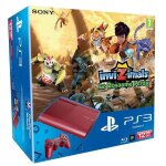 Pack console playstation 3 (12 go) rouge & invizimals: le royaume perdu