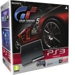 Pack playstation 3 slim 320 go noire + gran turismo 5