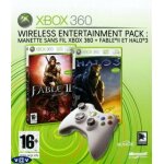 Pad xbox 360 + fable 2 + halo 3