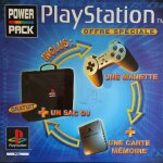 Playstation 1 power pack avec manette carte mmoire et sac dj rf sony 9606703