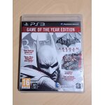 Batman arkham city game of the year edition ps3