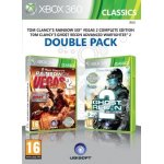 Rainbow six vegas 2 + ghost recon : advanced warfighter 2 [import anglais] [jeu xbox 360]