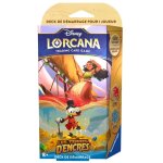 Ravensburger starter - disney lorcana - chapitre 3 - starter rubis saphir
