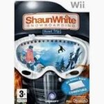 ; shaunwhite ; snowboarding, cd de jeu pour wii, compatible avec la wii balance board