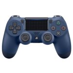 Sony dualshock 4 v2 - manette sans fil bleu pour ps4 - midnight blue