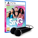 Sony let's sing 2022 + 2 microphones standard multilingue playstation 5