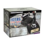 Thrustmaster hotas cougar - joystick et acclrateur - 28 boutons - filaire - noir