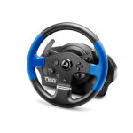 Thrustmaster t150 force feedback noir, bleu usb volant + p�dales pc, playstation 4, playstation 3