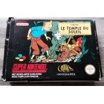 Tintin et le temple du soleil super nintendo