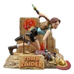 Tomb raider 1996 - statuette lara croft classic era 17 cm