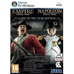 Total war empire + total war napoleon - game of the year pc