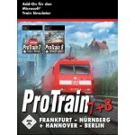 Train simulator - protrain 7 + 8: frankfurt - n�rnberg + hannover - berlin [import allemand] [jeu pc] ...