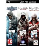 Triple pack assassin's creed (1, 2 et brotherhood) pc