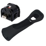 Wii motion plus pour manette wiimote nintendo wii + housse silicone - noir