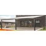 Pergola alu 5x4m anthracite