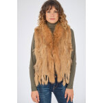 01001l camel camel m / l - gilet fourrure femme 01001l camel camel m / l - gilet fourrure femme