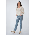 4s2604 - 5161 bleu mtallis 34 / xs bleu - pantalon / jeans