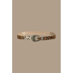 8s930 - 8498c6 lopard multicouleur 90 - ceintures en cuir