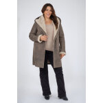 969 / 90 brown marron 44 / 2xl - manteau, 3 / 4 en peau lainée 969 / 90 brown marron 44 / 2xl - manteau, 3 / 4 en peau lainée