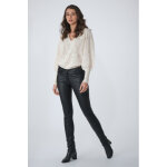 Agnes noir noir 36 / s - pantalon en cuir stretch Agnes noir noir 36 / s - pantalon en cuir stretch