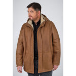 Alain marron marron 56 / 2xl - peau laine homme