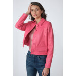 Ambre rose hollywood 36 / s rose - veste cuir