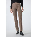 Andrea beton 36 / s gris - pantalon en cuir