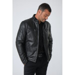 Andreas noir noir 48 / s - blouson cuir