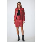 Anicee basic jupe rouge rouge 36 / s - jupe en cuir
