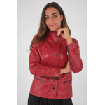 Anou rouge rouge 38 / m - veste cuir
