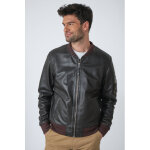 Bally marron marron 48 / s - blouson cuir