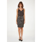 Basic jupe noir noir 34 / xs - jupe en cuir