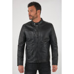 Biarritz noir noir 48 / s - blouson cuir Biarritz noir noir 48 / s - blouson cuir