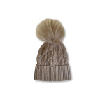 Bonnet o6068 taupe taupe taille unique / tu - accessoires