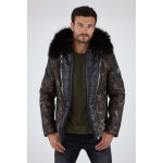 Carlton camouflage col noir camouflage 44 / xxs - doudoune & parka