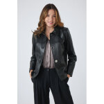 Carmen noir noir 36 / s - veste cuir