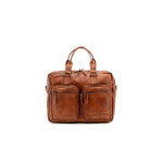 Cartable 4101258 cognac tu tan - maroquinerie