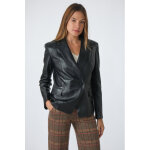 Charlie noir noir 38 / m - veste cuir