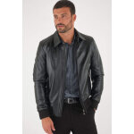 Cipriani noir noir 50 / m - blouson cuir, daim, peau lainé Cipriani noir noir 50 / m - blouson cuir, daim, peau lainé