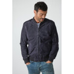 Clement iconic bombers bleu 50 / m bleu - blouson daim homme Clement iconic bombers bleu 50 / m bleu - blouson daim homme