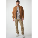 Clement iconic bombers gold 52 / l gold - blouson daim homme Clement iconic bombers gold 52 / l gold - blouson daim homme