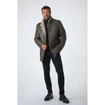 Cooper mouton dark brown marron fonc 48 / s - peau laine homme